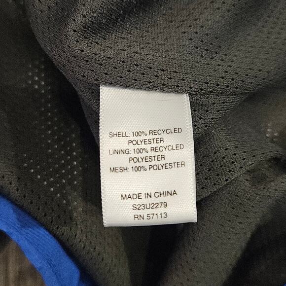 EMS Thunderhead Peak Rain Jacket Mens Size XXL Blue Waterproof Hooded Shell - Picture 10 of 11